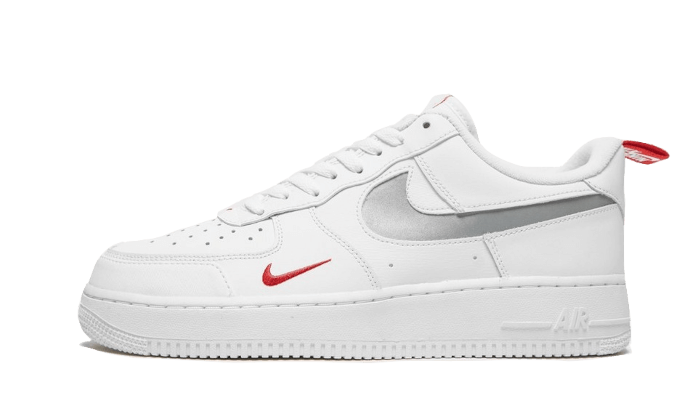 Air Force 1 Low White Red Mini Swoosh (DO6709-100) - EU 36–46 - White | SOSUKICKS