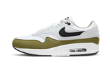 Nike Air Max 1 White Black Medium Olive