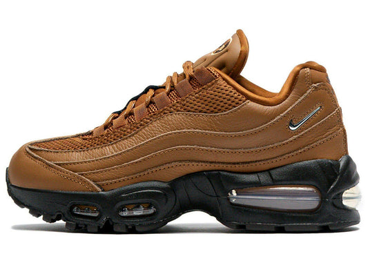 Nike Air Max 95 Big Bubble Light British Tan Jewel Swoosh (Women's)
