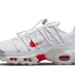 Nike Air Max Plus Utility White Silver Red