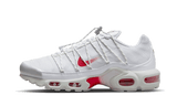 Nike Air Max Plus Lace Utility White University Red (Women's)