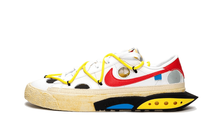 Blazer Low Off-White White University Red (DH7863-100) - EU 36–46 - Red | SOSUKICKS