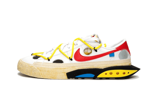Blazer Low Off-White White University Red (DH7863-100) - EU 36–46 - Red | SOSUKICKS