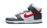 Dunk High Embossed Basketball Grey Red