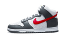 Dunk High Embossed Basketball Grey Red