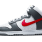 Nike Dunk High Embossed Basketball Grey Red