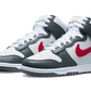 Dunk High Embossed Basketball Grey Red (FD0668-001) - 39 EU - 6.5 US - Gray | SOSUKICKS