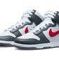 Nike Dunk High Embossed Basketball Grey Red