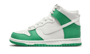 Dunk High White Green