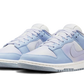 Dunk Low White Blue Airbrush