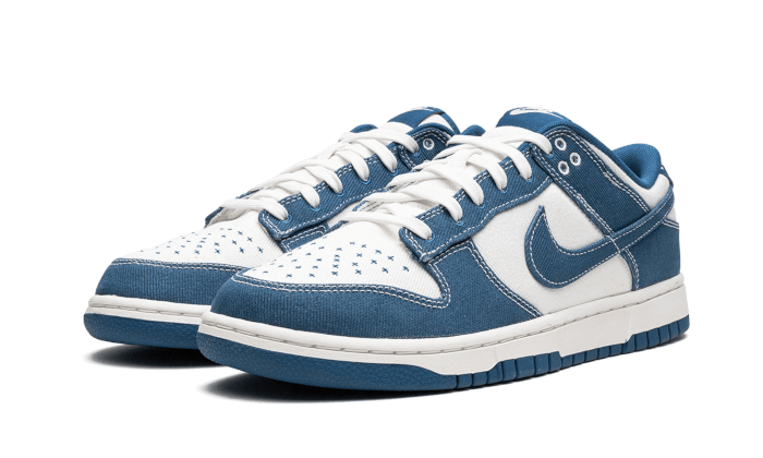 Dunk Low Industrial Blue Sashiko (DV0834-101) - 39 EU - 6.5 US - Blue | SOSUKICKS