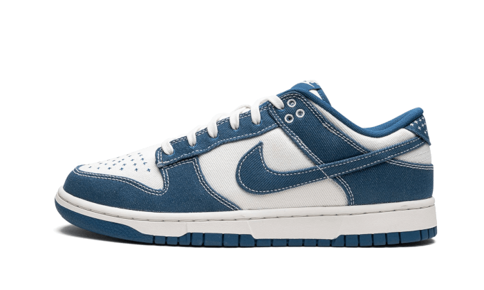 Dunk Low Industrial Blue Sashiko (DV0834-101) - EU 38.5–48.5 - Blue | SOSUKICKS