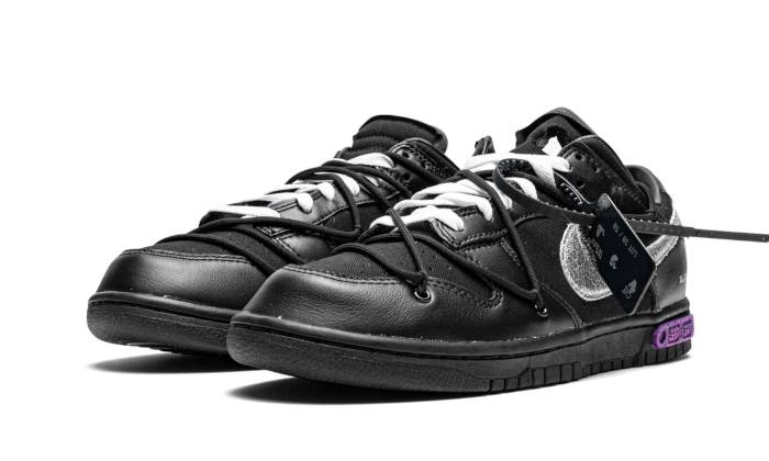 Dunk Low Off-White Lot 50 (DM1602-001) - 40.5 EU - 7.5 US - White | SOSUKICKS