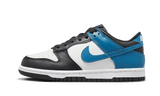 Dunk Low White Blue Black