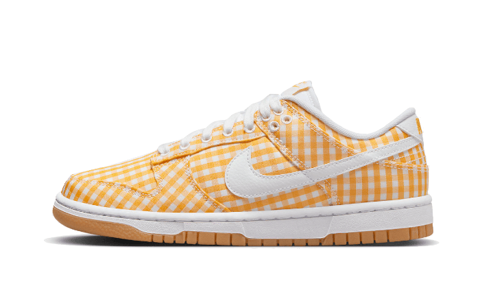 Dunk Low Yellow Gingham (DZ2777-700) - EU 35.5–44.5 - Yellow | SOSUKICKS
