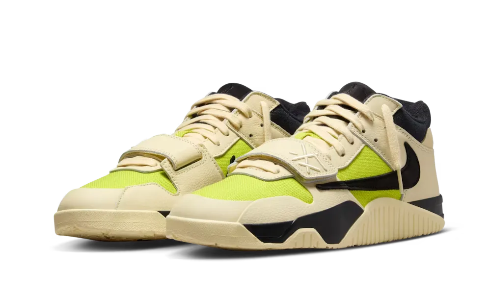 Air Jordan Jumpman Jack TR Travis Scott Muslin Bright Cactus (FZ8117-102) - 36 EU - 4Y US - Beige | SOSUKICKS