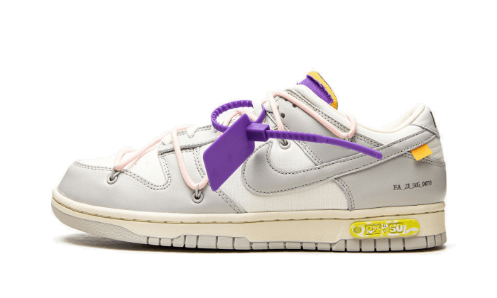 Dunk Low Off-White Lot 24 (DM1602-119) - EU 40–46 - White | SOSUKICKS