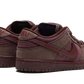Nike SB Dunk Low City Of Love Burgundy Crush