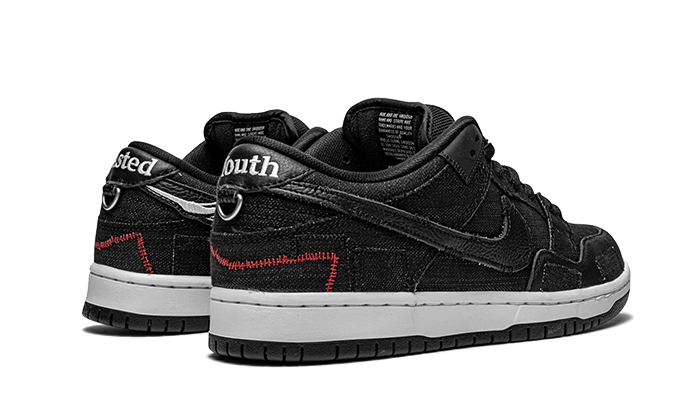SB Dunk Low Wasted Youth (DD8386-001) - 36.5 EU - 4.5 US - Black | SOSUKICKS