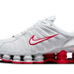 Nike Shox TL Platinum Tint Gym Red