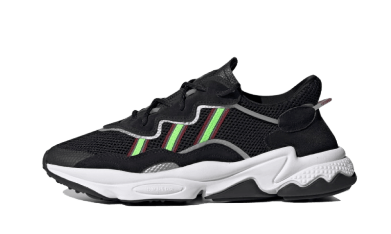 Ozweego Core Black Solar Green (EE7002) - EU 36–46.666666666666664 - Green | SOSUKICKS