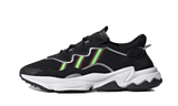 Ozweego Core Black Solar Green