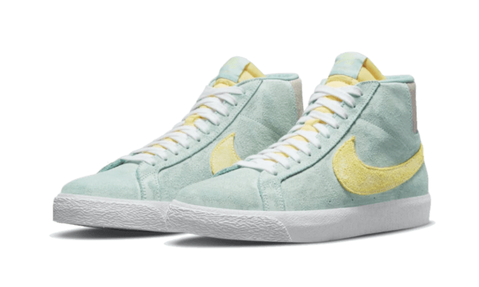 SB Blazer Mid Faded Green Dew (DA1839-300) - 36.5 EU - 4.5 US - Green | SOSUKICKS