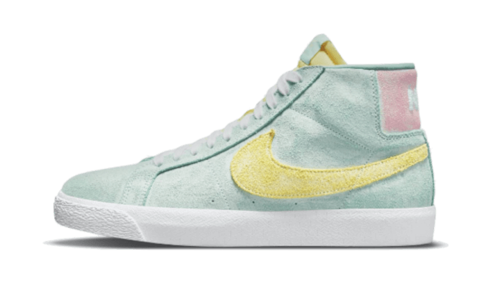 SB Blazer Mid Faded Green Dew (DA1839-300) - EU 36–46 - Green | SOSUKICKS
