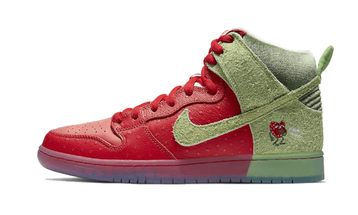 SB Dunk High Pro QS Strawberry Cough (CW7093-600) - EU 36–46 - Pink | SOSUKICKS
