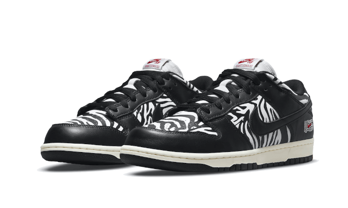 SB Dunk Low Quartersnacks Zebra (DM3510-001) - 36.5 EU - 4.5 US - Black | SOSUKICKS