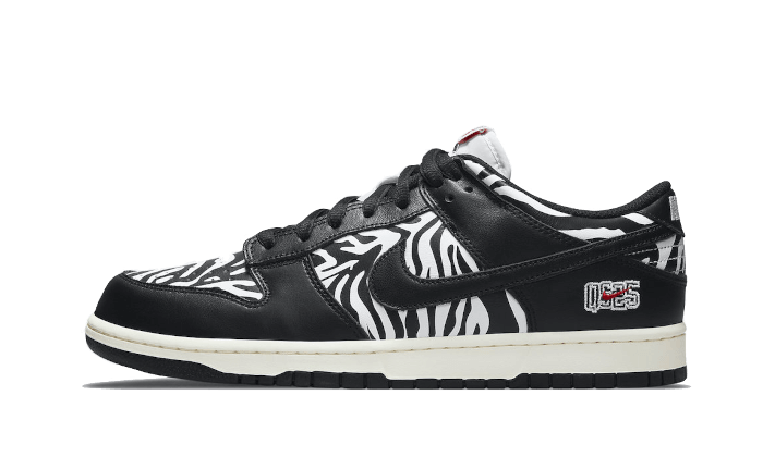 SB Dunk Low Quartersnacks Zebra (DM3510-001) - EU 36–46 - Black | SOSUKICKS