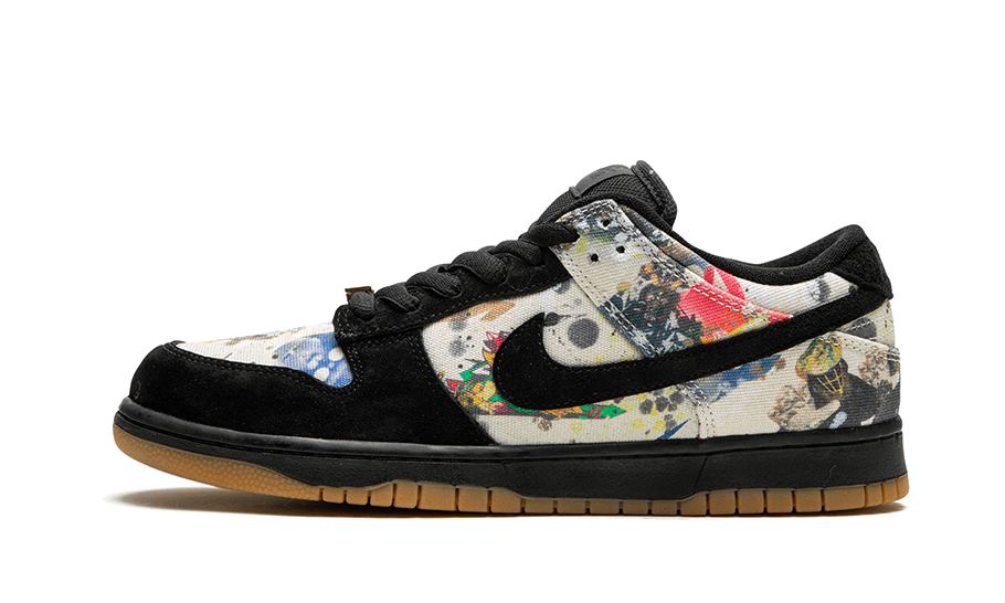 SB Dunk Low Supreme Rammellzee (FD8778-001) - EU 36–46 - Multicolor | SOSUKICKS