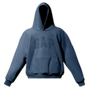 Hanorac Yeezy Gap Engineered by Balenciaga Dove Shrunken Dark Blue