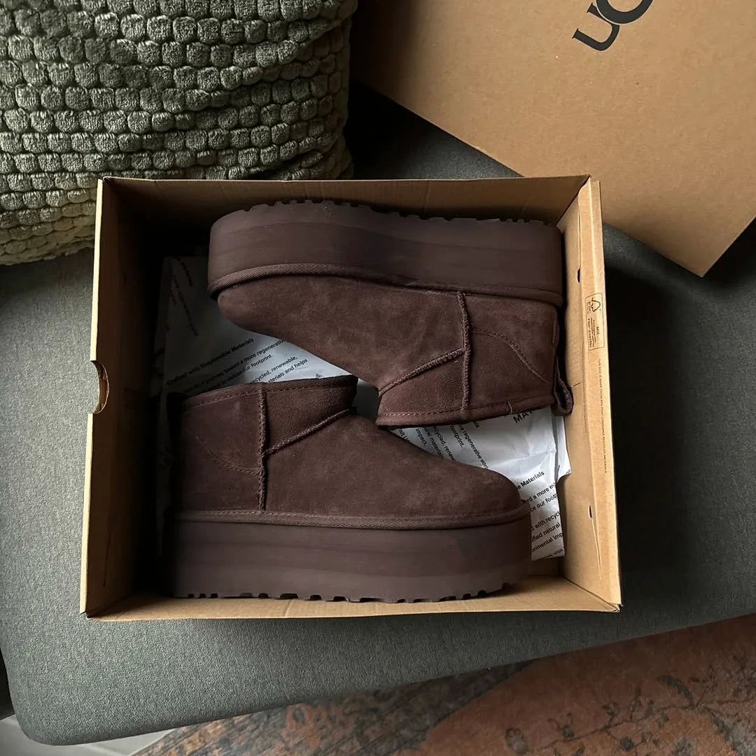 UGG Classic Ultra Mini Platform Boot Burnt Cedar (Women's)