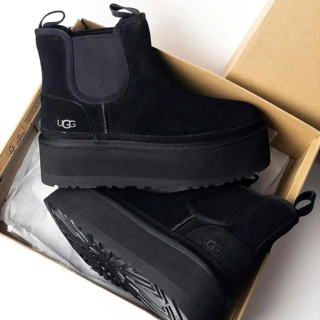 UGG Neumel Platform Chelsea Boot Black (Women's)
