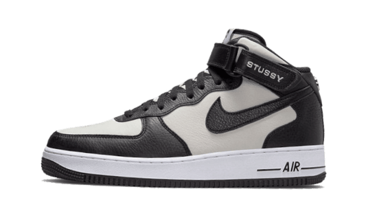 Air Force 1 Mid Stussy Grey Black (DJ7840-002) - EU 40–46 - Black | SOSUKICKS