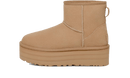Classic Mini Platform Boot Mustard Seed
