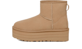 Classic Mini Platform Boot Mustard Seed