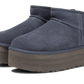 UGG Classic Ultra Mini Platform Boot Eve Blue (W)