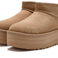 UGG Classic Ultra Mini Platform Boot Mustard Seed (W)