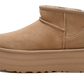 UGG Classic Ultra Mini Platform Boot Mustard Seed (W)