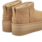 Classic Ultra Mini Platform Boot Mustard Seed (1135092-MDSD) - 38 EU - 7 US - Yellow | SOSUKICKS