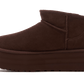 UGG Classic Ultra Mini Platform Burnt Cedar