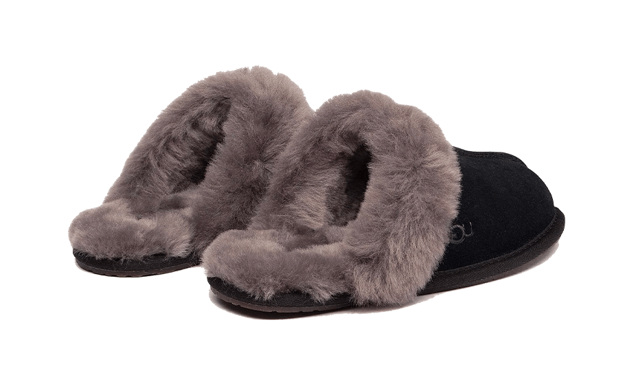 UGG Scuffette II SlipperBlack Grey (W)