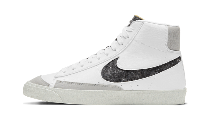 Blazer Mid 77 Vintage Recycled Wool (CW6726-100) - EU 35.5–44.5 - White | SOSUKICKS