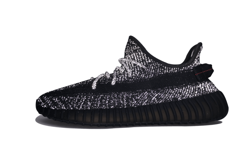 Yeezy Boost 350 V2 Static Black (Reflective) (FU9007) - 36 2/3 EU - 4.5 US - Black | SOSUKICKS