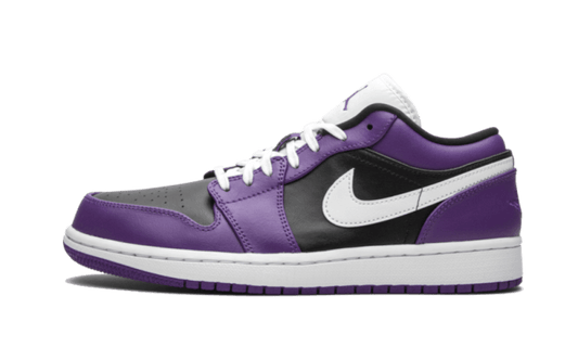 Air Jordan 1 Low Court Purple Black - 553558-501