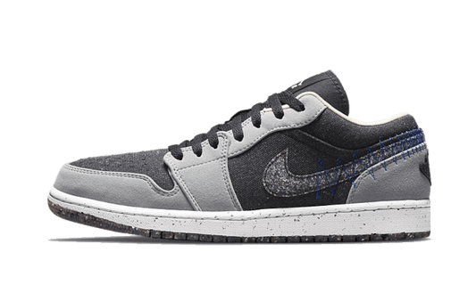 Air Jordan 1 Low Crater Black Grey - DM4657-001