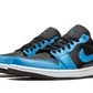 Air Jordan 1 Low Laser Blue Black - 553558-410