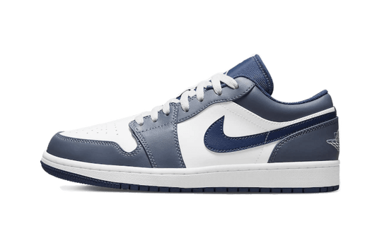 Air Jordan 1 Low Steel Blue - 553558-414